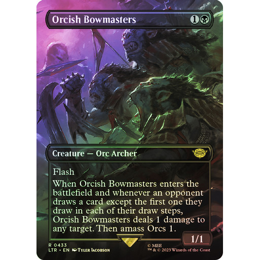 การ์ด EDH PlayTest - Orcish Bowmasters (สีดํา)