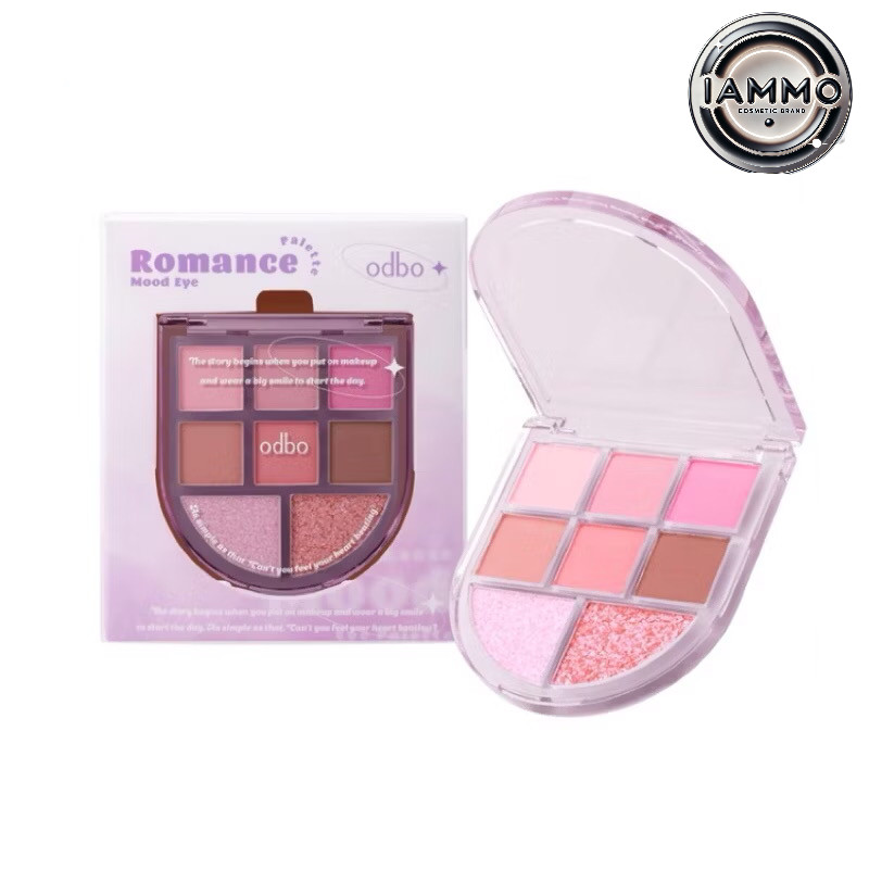 odbo Romance Mood Eye Palette โรแมนซ์ มู้ด อาย พาเลท