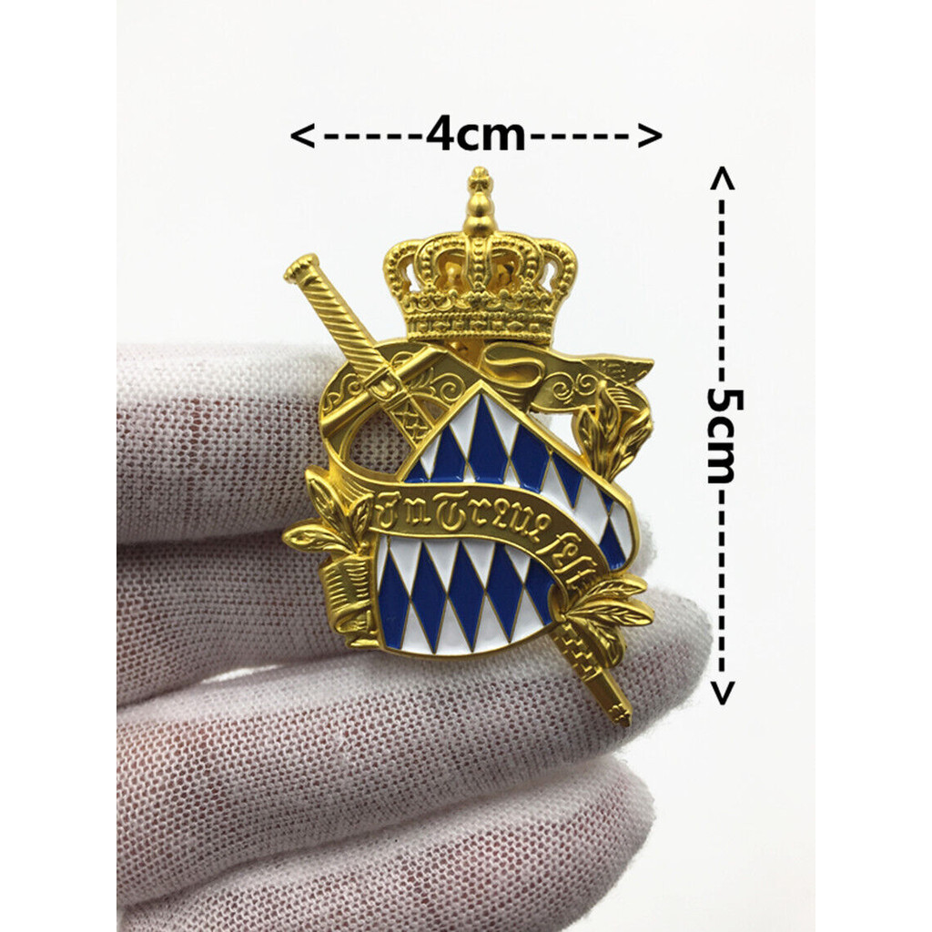 เข็มกลัด Prussia เยอรมัน The Baaries Runners-up Badge Pin Gold