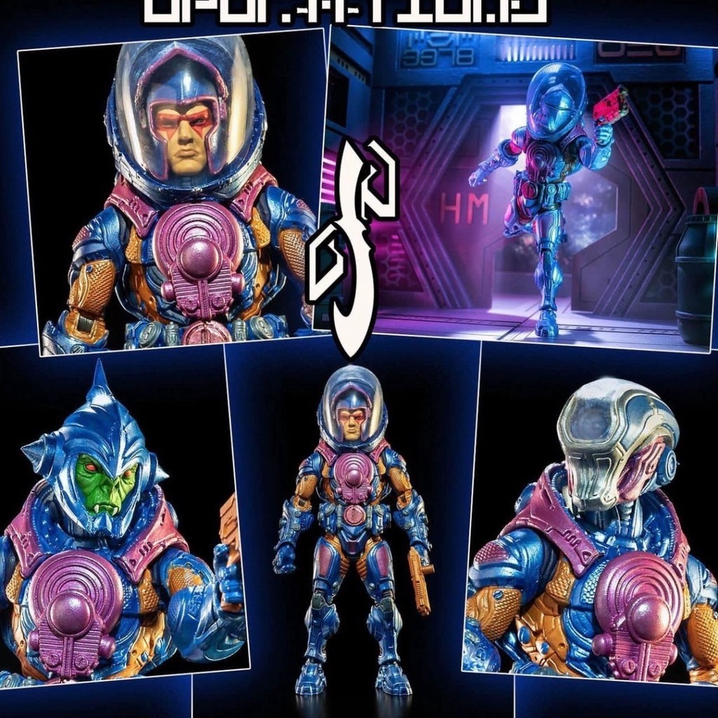 Mythic Legions Three-headed monster action figure The Four Horsemen Space Army