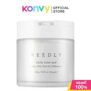 NEEDLY Pad นีดลี่ โทนเนอร์แบบแผ่น (Daily Toner/Cicachid/Vita C Glow/Anti-Trouble)