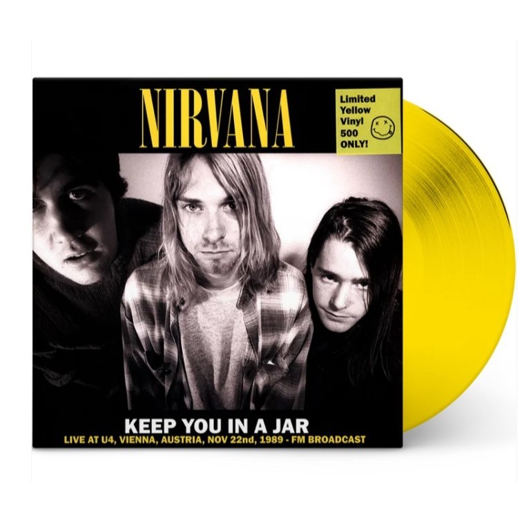 Nirvana – Keep You In A Jar (Live At U4, Vienna, Austria, Nov 22nd, 1989 - Fm Broadcast) แผ่นเสียงไว