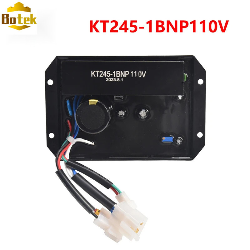 AVR KT245-1BNP 110V 220V KT245-3B38 400V เครื่องกําเนิดไฟฟ้าเบนซินตัวควบคุมแรงดันไฟฟ้าตัวควบคุม