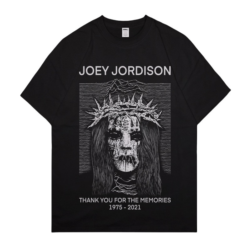 ใหม่ Tribute to Joey Jordison Jersey เสื้อยืดแขนสั้นคอกลม
