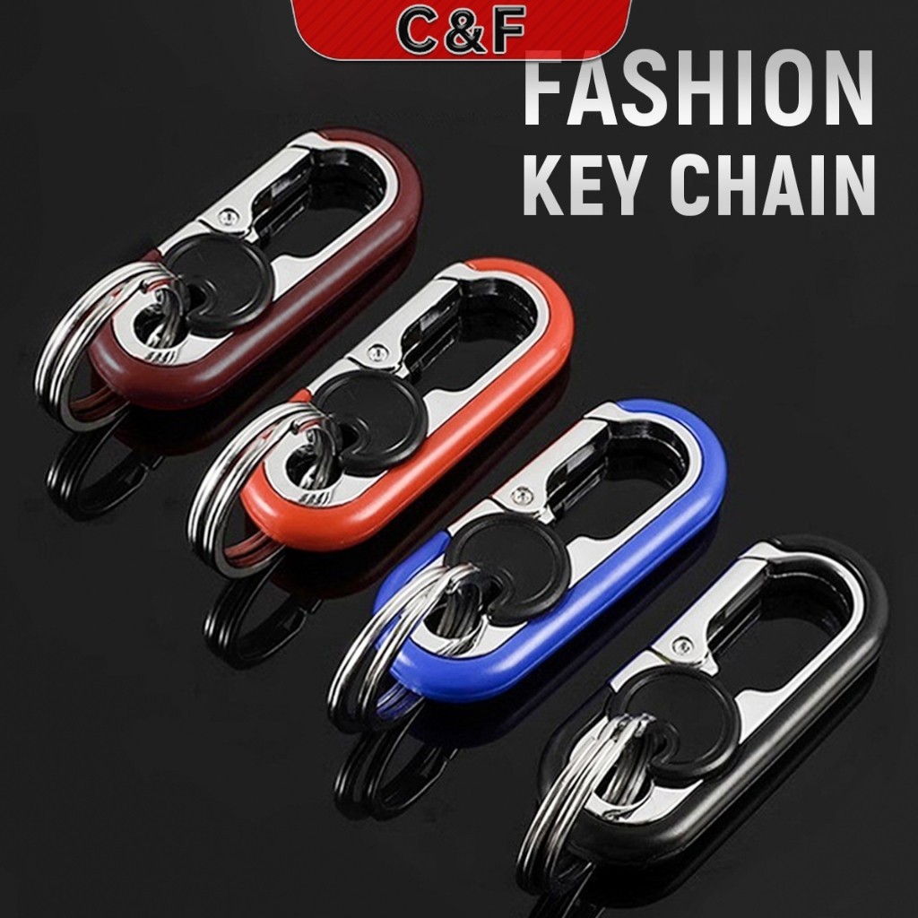 C&F พวงกุญแจ ที่ห้อยกุญแจ มัลติฟังก์ชั่น Keychain
