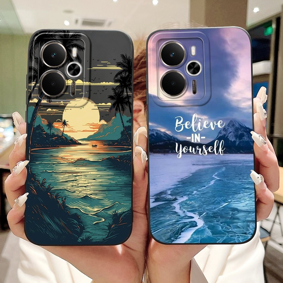 สําหรับRealme 14 14T 2025 ใหม่แฟชั่นDsk BeachภาพวาดปลอกRealme14 5G 14Tเลนส์ป้องกันซิลิโคนอ่อนนุ่มเคสโทรศัพท์