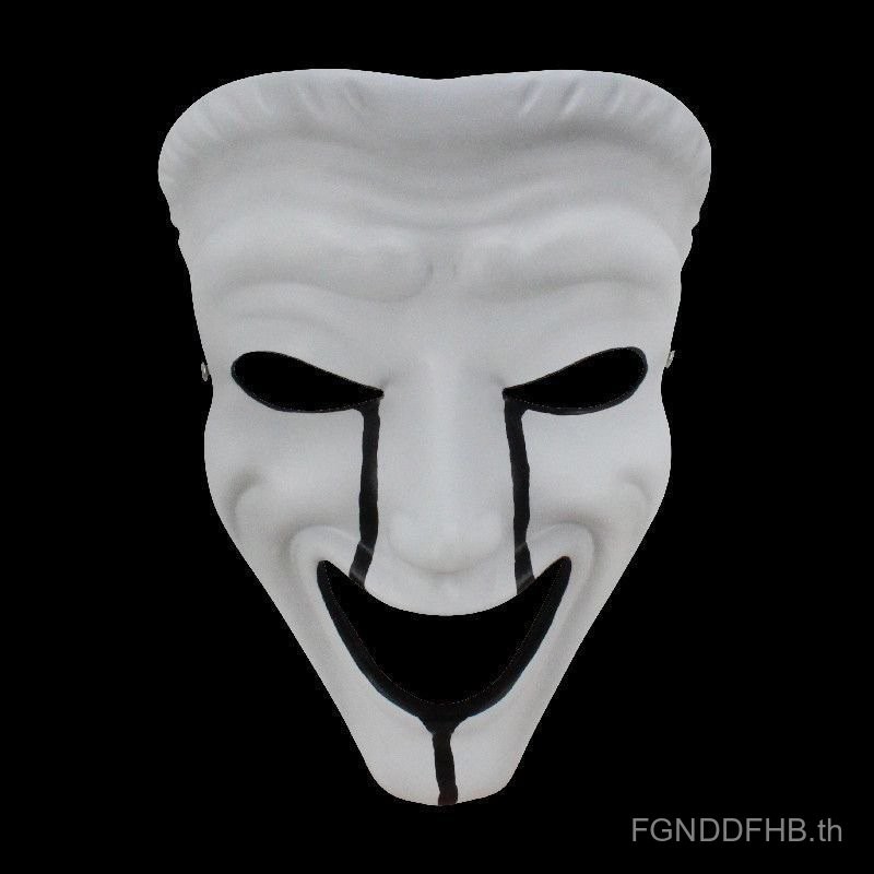 หน้ากากเรซินสำหรับงานปาร์ตี้ฮาโลวีน SCP-035 ใบหน้ายิ้ม หน้ากากป้องกันการละเมิดการควบคุม JQHU