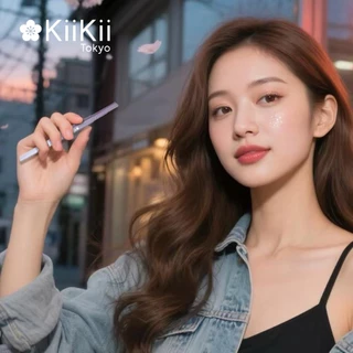 KiiKii Beauty มีดกันคิ้ว ที่กันคิ้ว แบบพกพา หัวสองด้าน ตัดแต่งคิ้วบนและล่าง แยกใช้งานได้ ปลอดภัยต่อผิว
