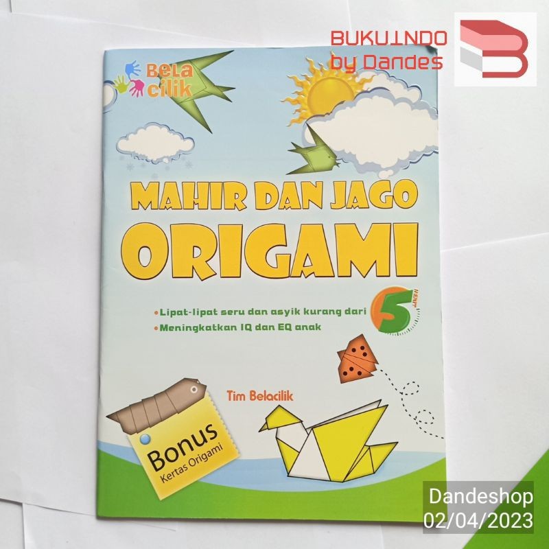 Proficient และ Origami Expert - หนังสือเด็ก + Origami Paper Bonus