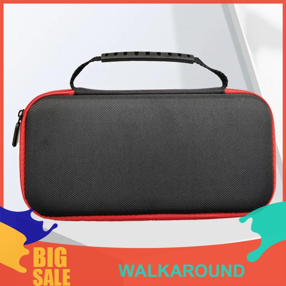 EVA Hard Carrying Case กันกระแทกแบบพกพากระเป๋าป้องกันรอยขีดข่วนป้องกันกระเป๋าตาข่ายสําหรับ Anbernic 