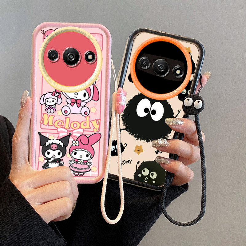 เคส redmi a3 เคส redmi a3x poco c61 เคสโทรศัพท์น่ารักสําหรับ
