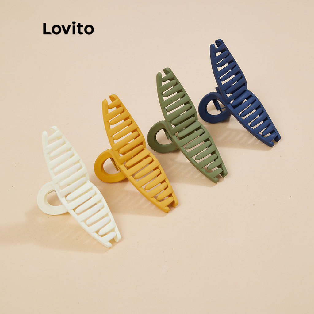 Lovito مشبك شعر أساسي كاجوال L004003 — صورة 5