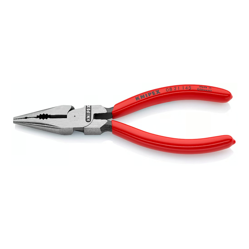 KNIPEX Needle-Nose Combination Pliers 145 mm คีมปลายแหลม 145 มม. รุ่น 0821145