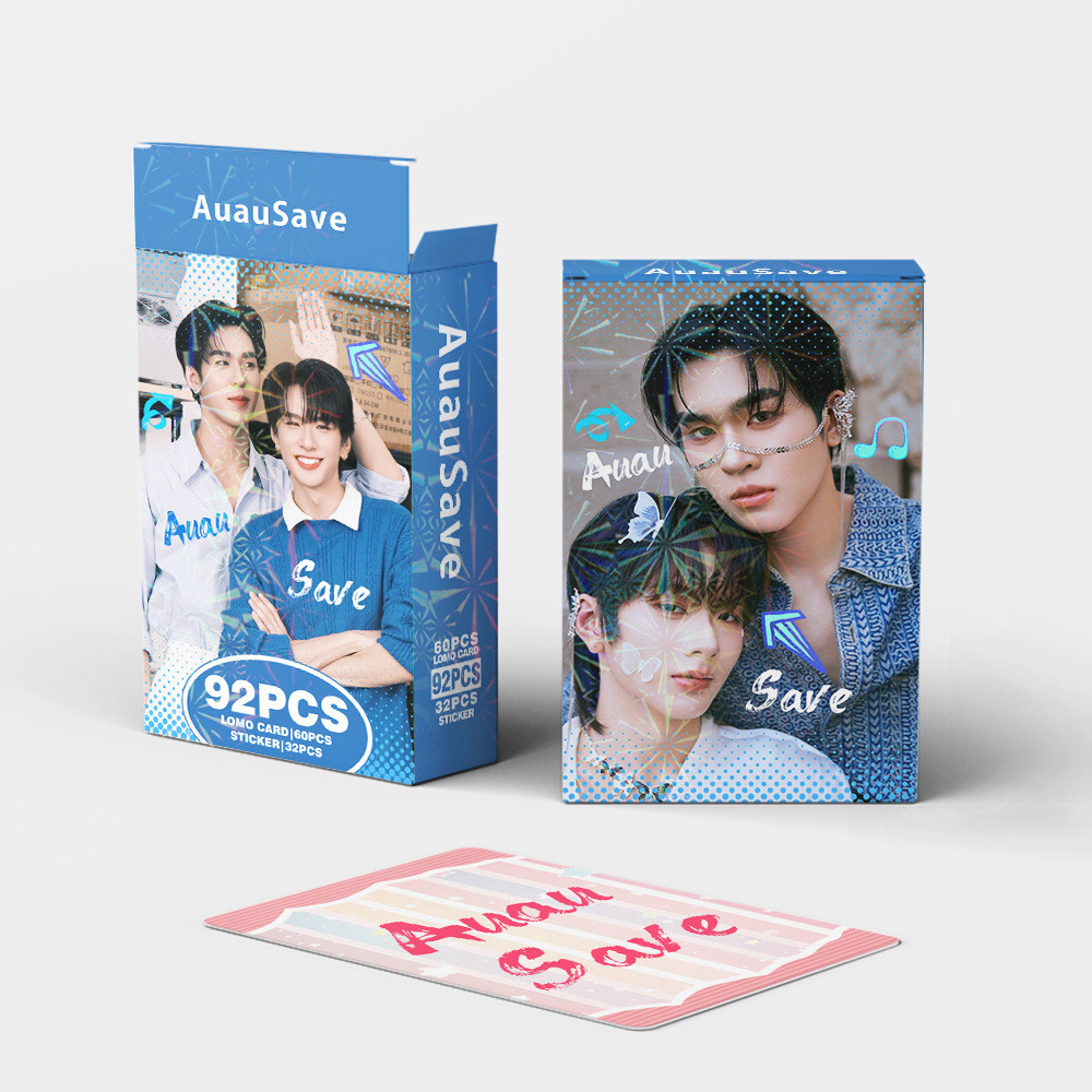 92-96 ชิ้น Thai Star Auau Lomo การ์ด JASPER LYKN PerthSanta ThomasKong สติ๊กเกอร์ Photocards BounPre