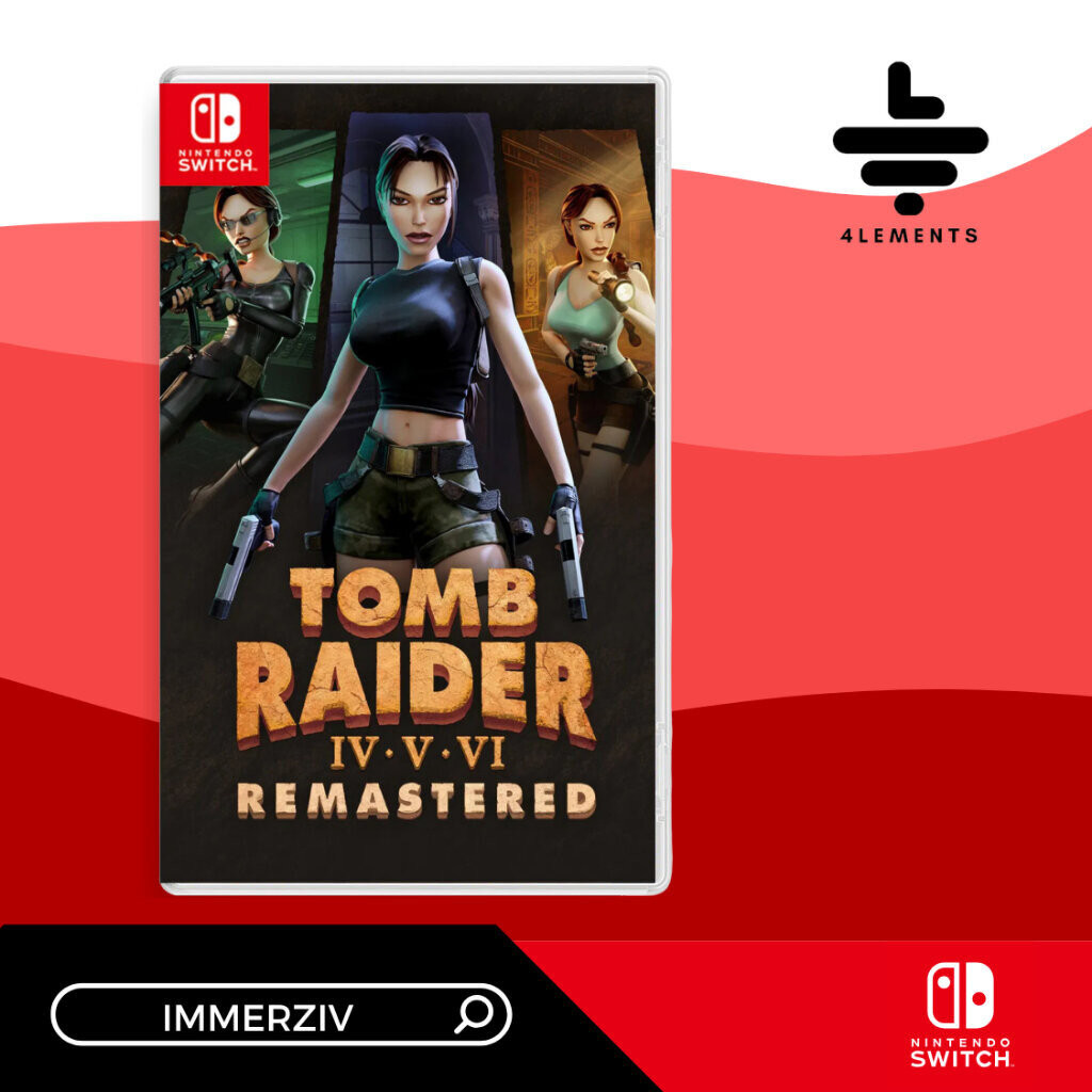 (PRE-ORDER 24 OCT 2025) SWITCH TOMB RAIDER IV - V - VI REMASTERED (R2/EU) (GAME) (ENG)