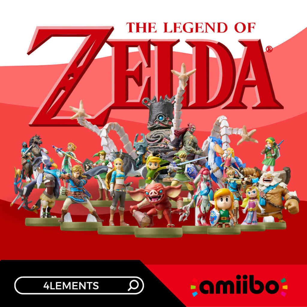 (พร้อมส่ง) AMIIBO - (THE LEGEND OF ZELDA SERIES) (ของสะสม) (อุปกรณ์เสริมสวิสต์) (BY IMMERZIV)