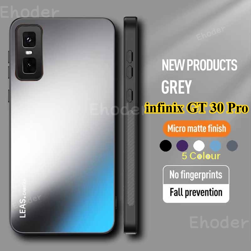 สําหรับ Infinix GT 30 Pro 5G 2025 เคสโทรศัพท์หรูหราสี AG พราว Frosted ปลอกสําหรับ GT30Pro 30Pro กันก