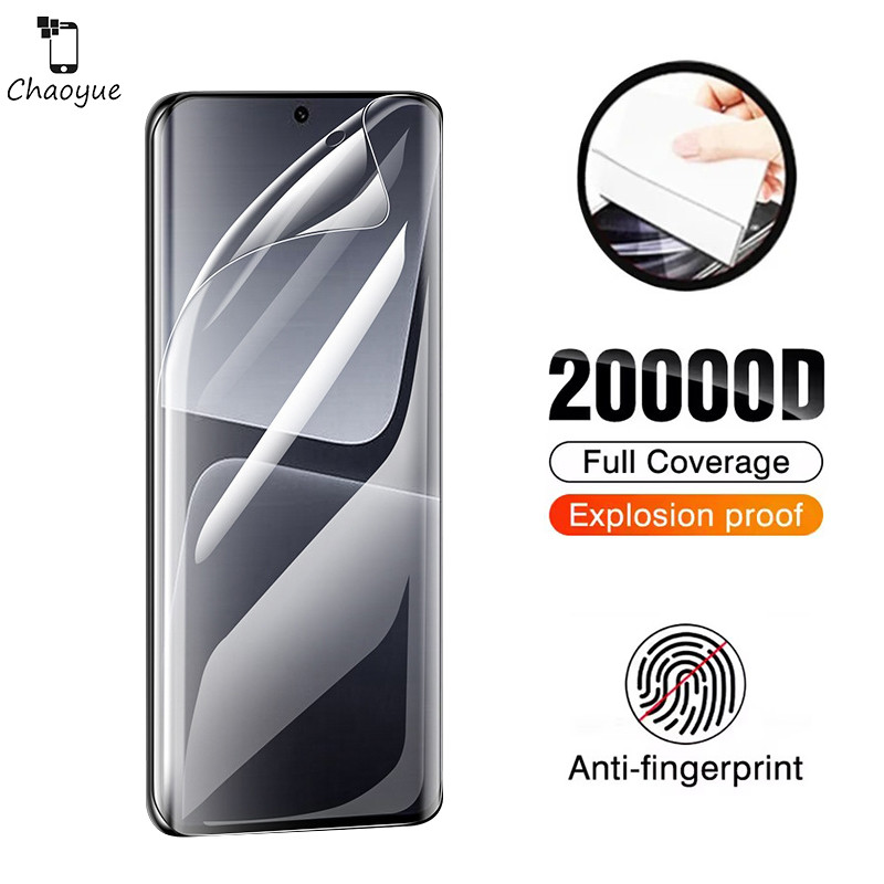 ฟิล์มกันรอยหน้าจอไฮโดรเจลแบบเต็มหน้าจอสําหรับ OnePlus 13 12 12R 11 11R 10T 10R 9 9T 9R 8 8T 7 7T Pro