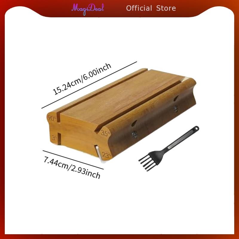 [MAGIDEAL] 3 in 1 Guitar Bass Fret End Dressing Fret Guitar Fret Sanding Block สําหรับเบส ราคา ถูกที่สุด ดีลบีเคเค แกลเลอรีภาพที่ 3