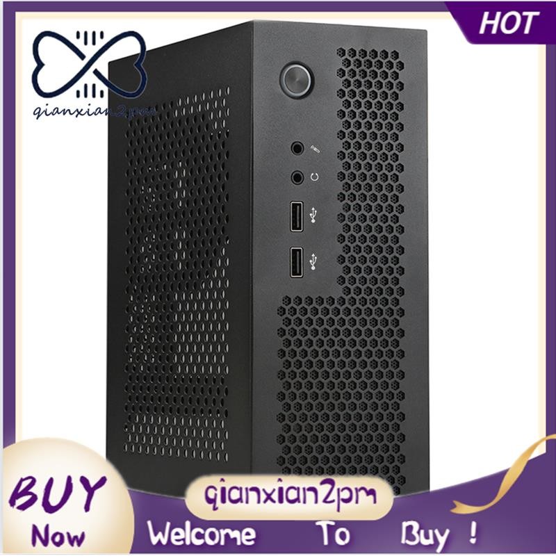 A09 HTPC เคสคอมพิวเตอร์ Mini ITX Gaming PC แชสซีเดสก์ท็อปแชสซี USB2.0 เคสคอมพิวเตอร์ เคสคอมพิวเตอร์ท
