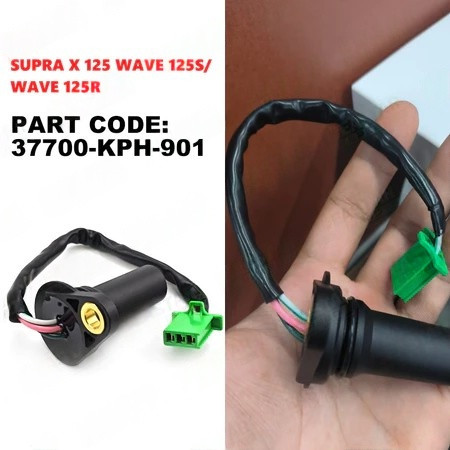 เซ็นเซอร์ความเร็ว SPEED มาตรวัดความเร็ว HONDA Supra X 125 wave 125s/r เก่า 37700-kph-901 เซนเซอร์วัดไมล์ - รูปที่ 6