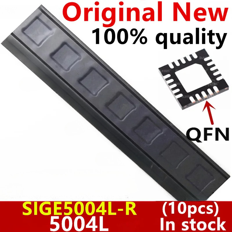 (10 ชิ้น) 100% ใหม่ SE5004L SE5004 5004L SIGE5004L-R QFN-20 ชิปเซ็ต