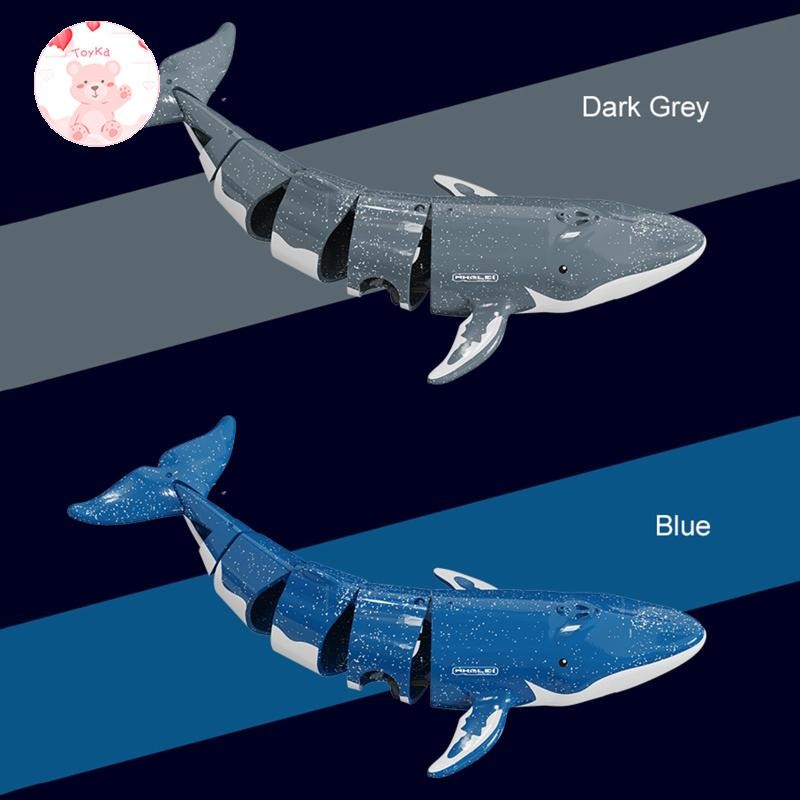 [Whbadguy] ควบคุมของเล่นปลาวาฬ RC ของเล่นของขวัญสระว่ายน้ํากลางแจ้งสร้างสรรค์ของเล่นน้ําไฟฟ้า RC Wha