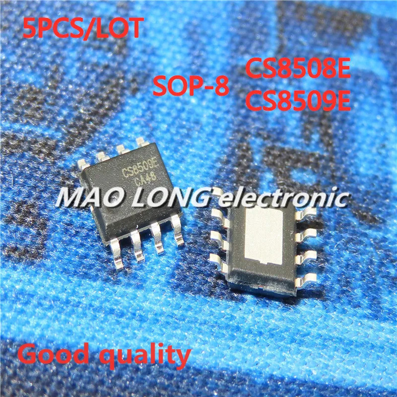 5 ชิ้น/ล็อต CS8508E CS8509E CS8508 CS8509 SOP-8 SMD Class D เครื่องขยายเสียงชิปใหม่คุณภาพ 100% MVP7
