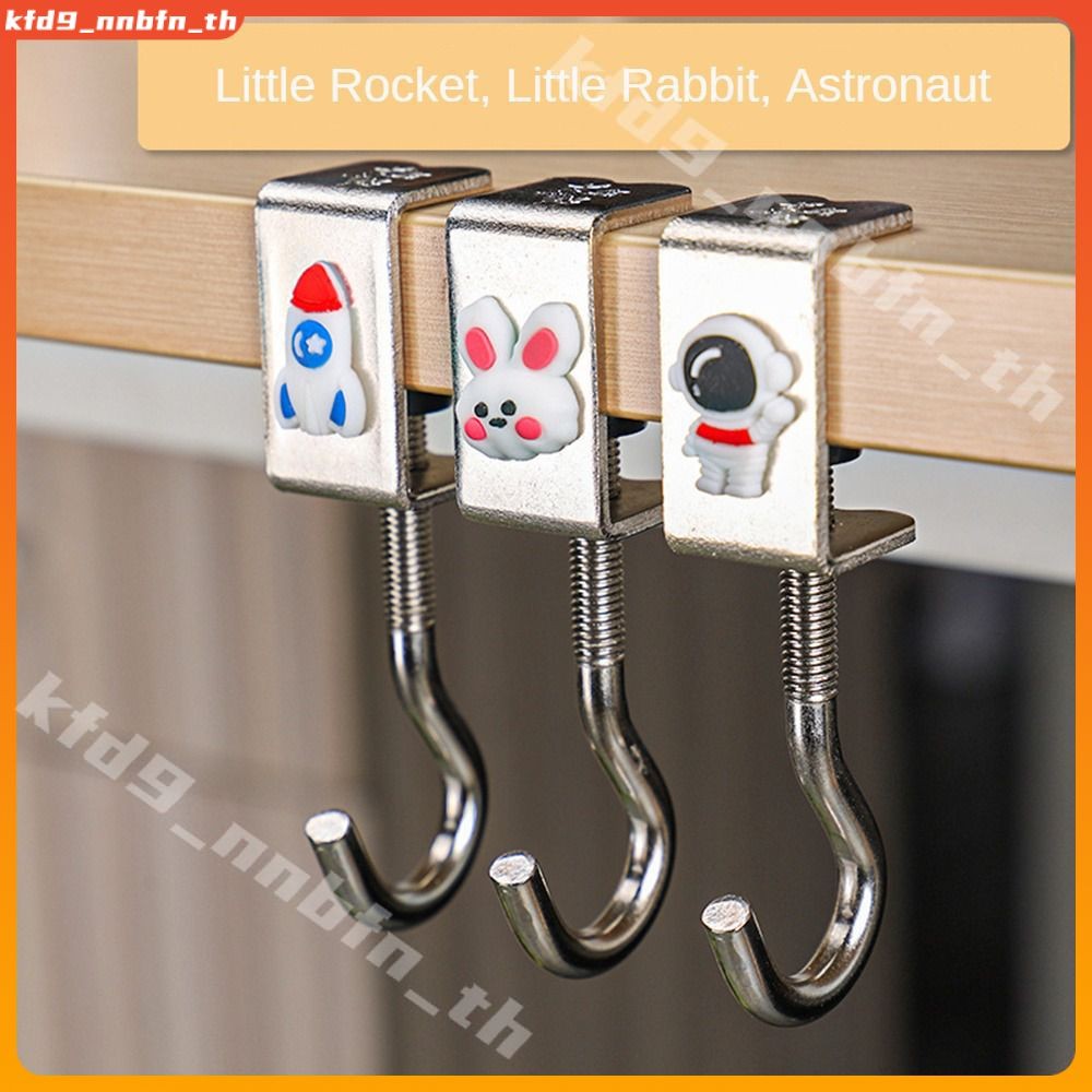 โต๊ะพับได้คุณภาพสูงและทนทาน ไม่ต้องใช้ตะขอเจาะ โต๊ะนักเรียนมีตะขอข้าง