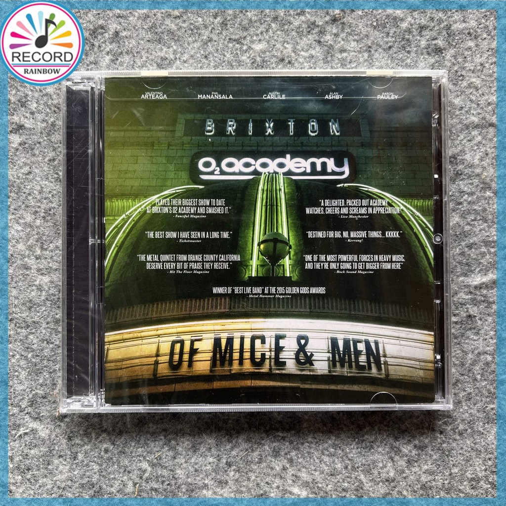 Of Mice & Men Live At Brixton Original CD Album [Sealed] Brand New 1Z02524