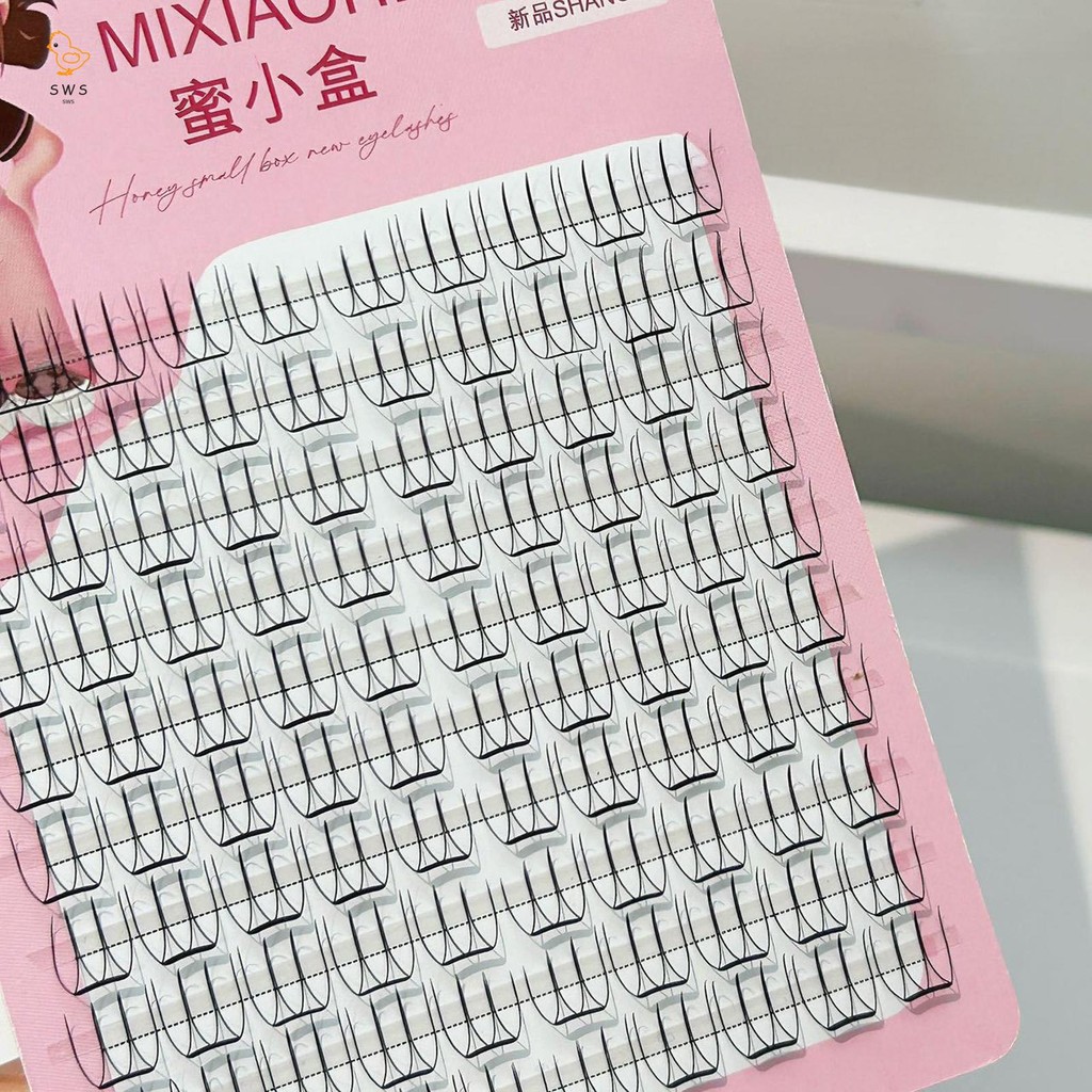 U รูปร่างคอสเพลย์มังงะ Lashes ดูหนาแน่นขนตาปลอมปุยสบายสําหรับสวมใส่ทุกวัน