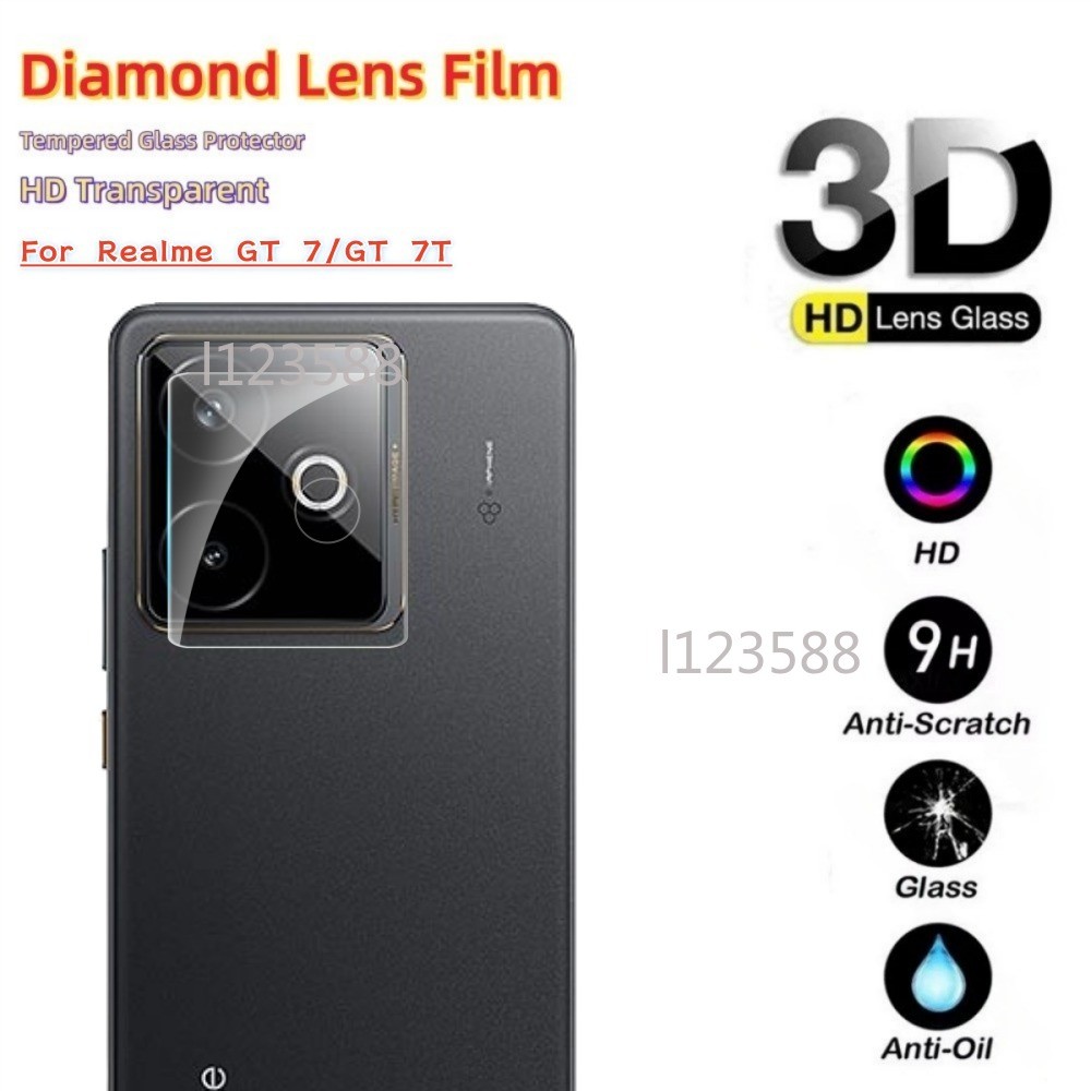 สําหรับRealme GT 7T 3Dกล้องเลนส์ป้องกันฟิล์มสําหรับRealme GT7 T 5G 2025 RealmeGT7 RealmeGT7TจริงMe G