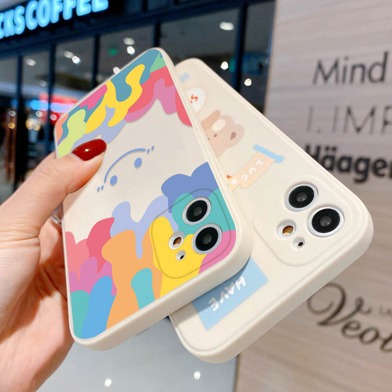 Silicone เคส For Samsung A55 5G A56 A06 A16 A05s A15 A36 A12 A22 A26 A73 A35 A34 A32 A14 A13 A23 A24 A25 A54 A53 A52 A05 - รูปที่ 4