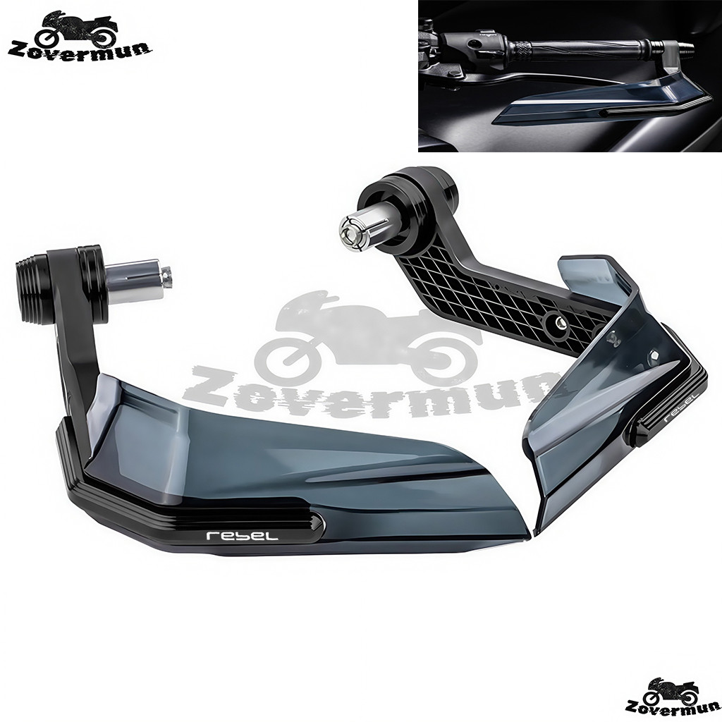 สำหรับ Honda REBEL CM CMX 300 500 อุปกรณ์เสริมมอเตอร์ไซค์ แฮนด์จับ การ์ด ยูนิเวอร์แซล การ์ดเบรกและคลัตช์ REBEL