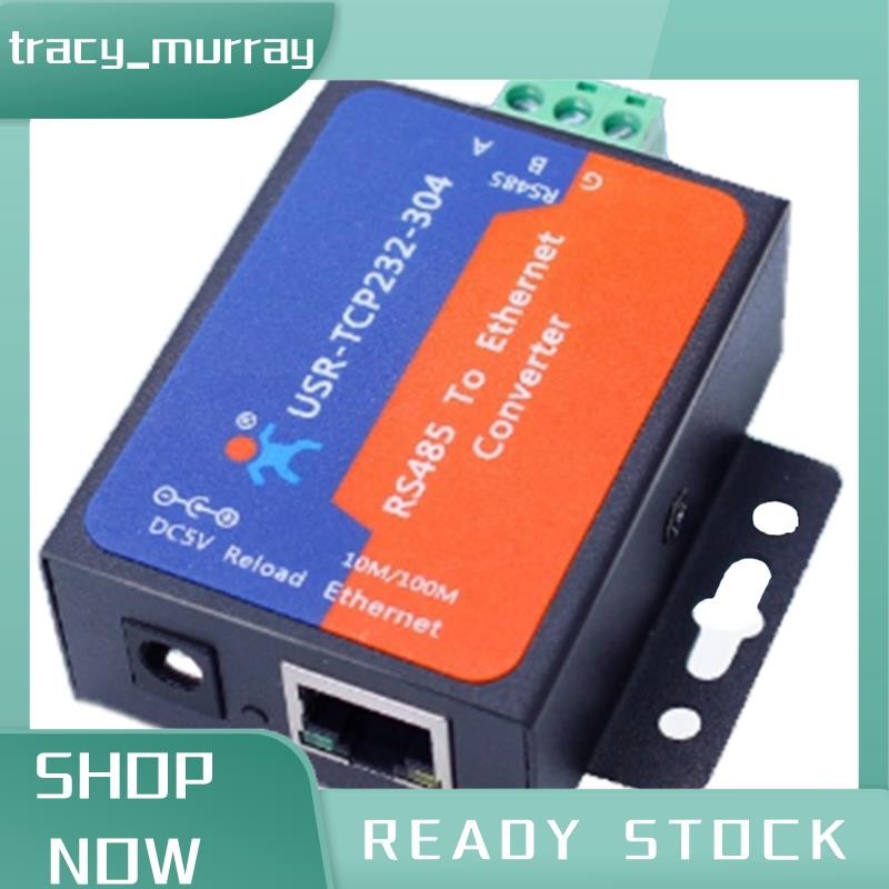 tracy_murray 1 ชิ้น Modbus Serial Port RS485 to Ethernet Converter Server Adapter - TCP232-304 การส่