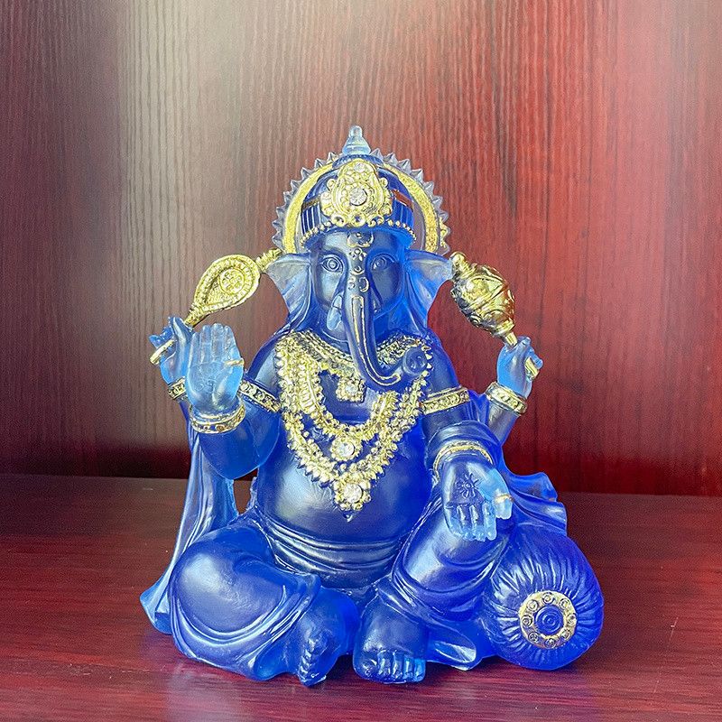 【พร้อมส่ง】art toy พระพิฆเนศ รูปปั้นพระพิฆเนศจากเอเชียตะวันออกเฉียงใต้ รูปปั้นพระพุทธเจ้า เซน สำหรับห