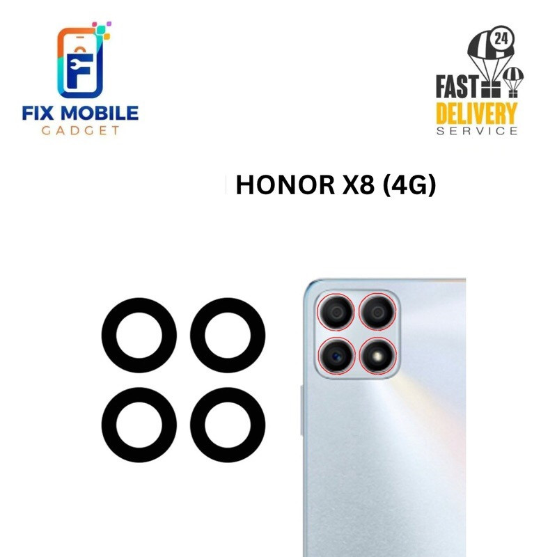 HW HONOR X8 (4G) เลนส์กล้อง (ONE SET) [ Fix Mobile Gadget ]