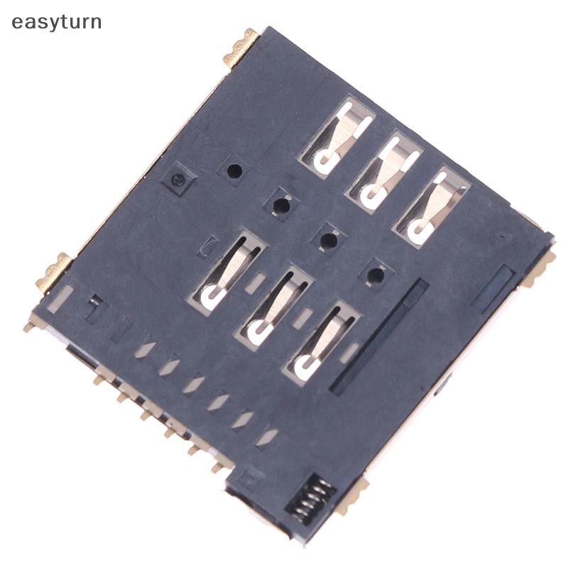 Easyturn MUP-C792 Original ซิมการ์ด Connector Patch Self-piercing 6 +1 P ซิมการ์ดสล็อตซ็อกเก็ต TH