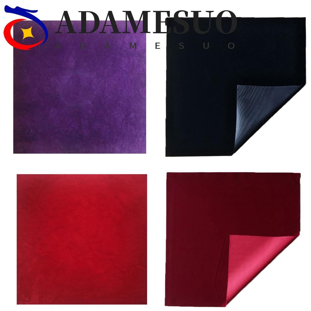ADAMESUO Tarot ผ้าปูโต๊ะกํามะหยี่โหราศาสตร์เกมกระดานสีทึบผ้าไพ่ทาโรต์