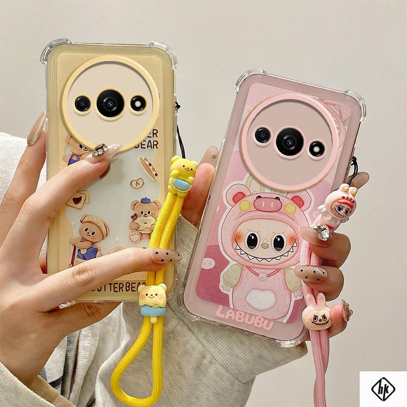 เคส Redmi A3 Redmi poco C61 ป้องกันการล่มสลายการ์ตูนการ์ตูนตุ๊กตาของเล่นการ์ตูน TPU ซิลิโคนอ่อนนุ่มเคสโทรศัพท์ YXDK