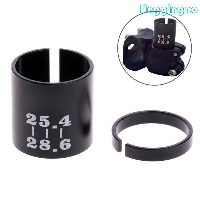 RR จักรยาน Ahead Stem Shim ลดการแปลงแหวนตัวแปรชุด 25 4 ถึง 28 6 มม.