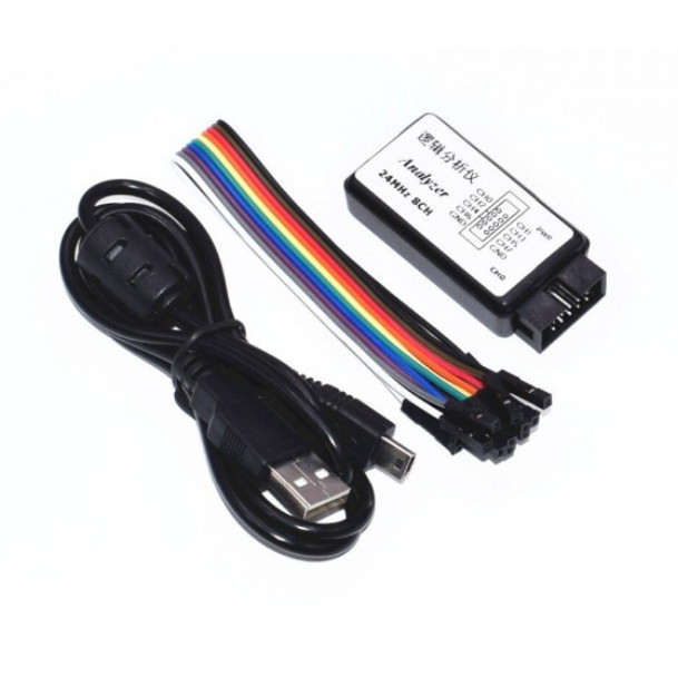 USB 8CH 24MHZ 8 CHANNEL LOGIC ANALYZER