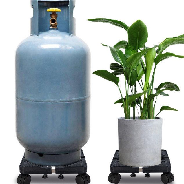 ฐานถังแก๊ส ฐานรองรองพัดลม ฐานรองแบบล้อเลื่อน อุปกรณ์ช่วยย้ายของล้อเลื่อน ฐานรองอเนกประสงค์ - รูปที่ 3