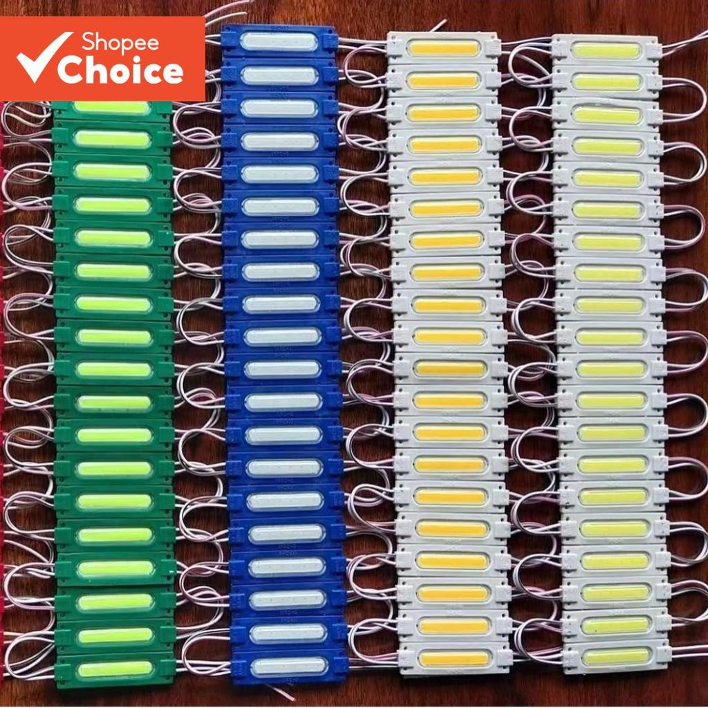 TCYATO 20pcs LED โมดูล 12V 24V COB รถบรรทุกด้านข้าง Super Bright ไฟแสดงสถานะ คําเตือน ตกแต่ง สําหรับรถบัส Trailer