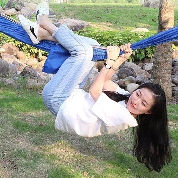 เปลญวนผู้ใหญ่ ผ้านิ่มระบายอากาศ ขนาด 260x130 ซม thumbnail 4