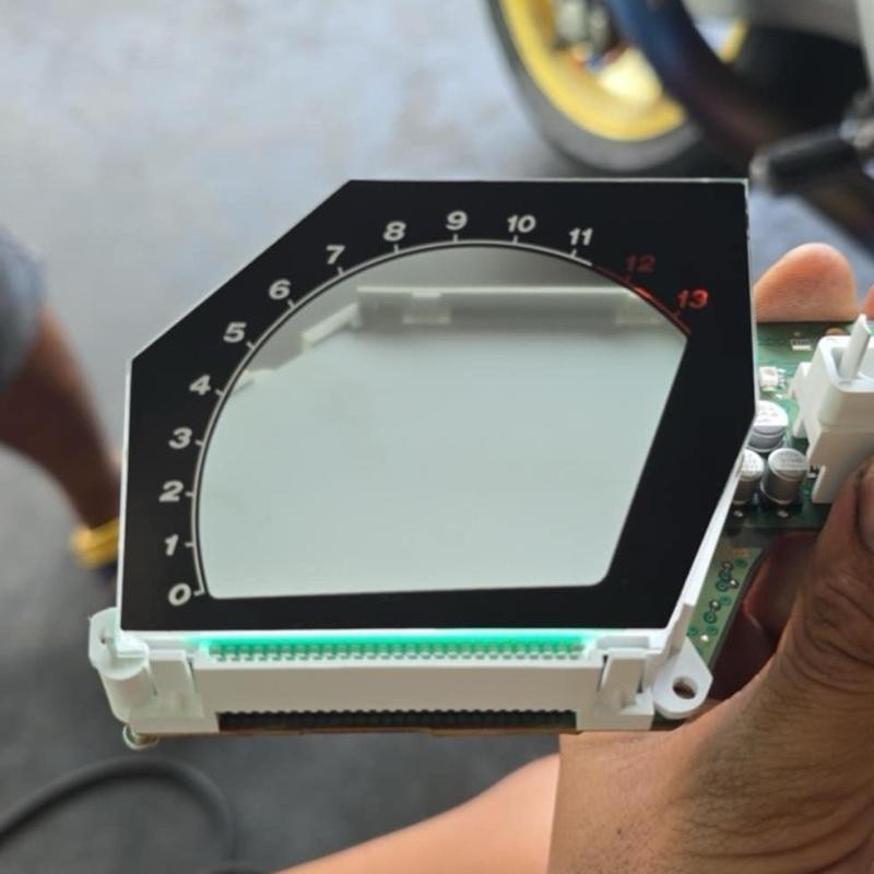 ชุดซ่อมเรือนไมล์ Honda CBR650 แบบฟิล์ม 2 แผ่น บนล่าง  แยกขาย ซ้ายขวา ขนาดไม่เท่ากันมีเขียน บอก บน-ล่าง ง่ายต่อการติดตั้ง - รูปที่ 2