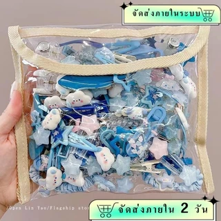 ชุดกิ๊บรainbowสีพาสเทล 25ชิ้น/เซ็ต สำหรับตกแต่งทรงผมของเด็กหญิงสไตล์ญี่ปุ่น (ไม่รวมกล่อง)