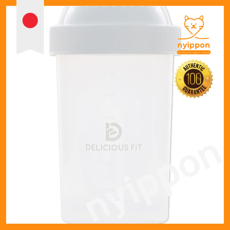 Delicious Fit Protein Shaker White Small Shaker Bottle Shaker Protein Shaker