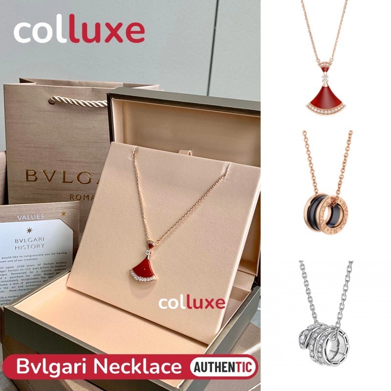 ✨Bvlgari Save The Children Necklace สร้อยคอเงิน B.zero1 สร้อยคอ STC #DIVAS' DREAM #Serpenti Viper