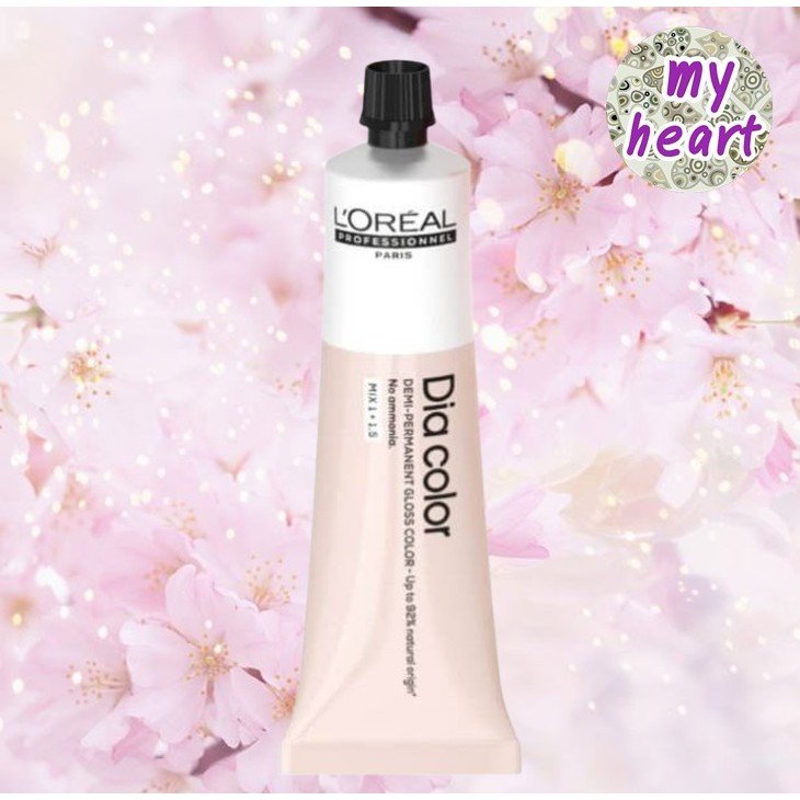 ไม่รวมไฮ LOREAL DIA COLOR 60 ml สีเคลือบผม ปราศจากแอมโมเนีย